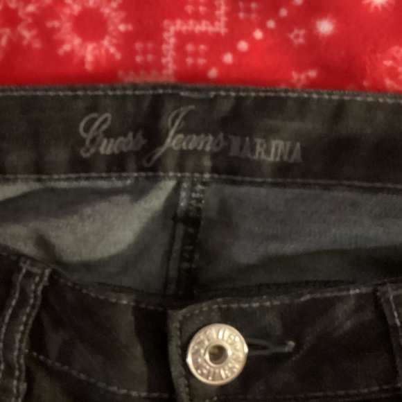 G by Guess Black Straight Leg Jeans Sz 28 NWOT - Picture 5 of 5